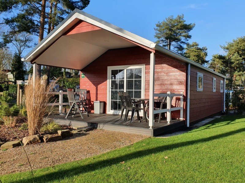 B&auml;renlodge im Ferienpark in Limburg in Holland: Bei Camping Roland
